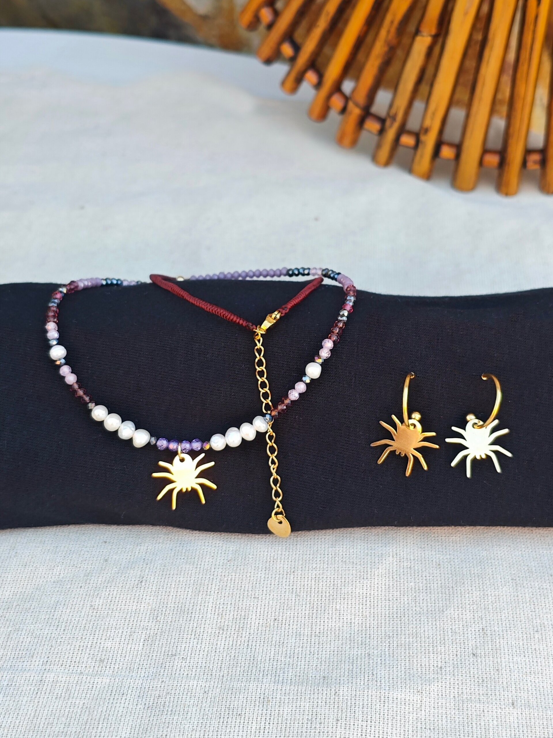 PENDIENTES SPIDER (Acero) - 3