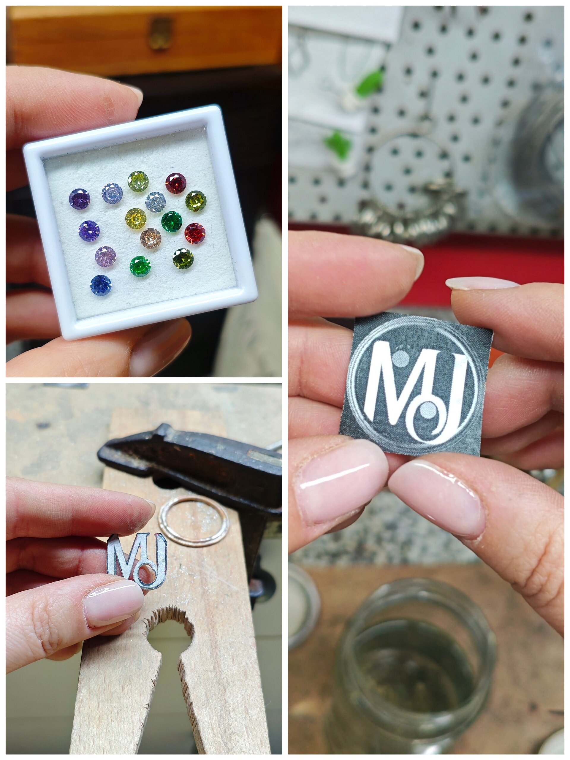 COLGANTE PERSONALIZADO MJ (Plata de Ley) - 4