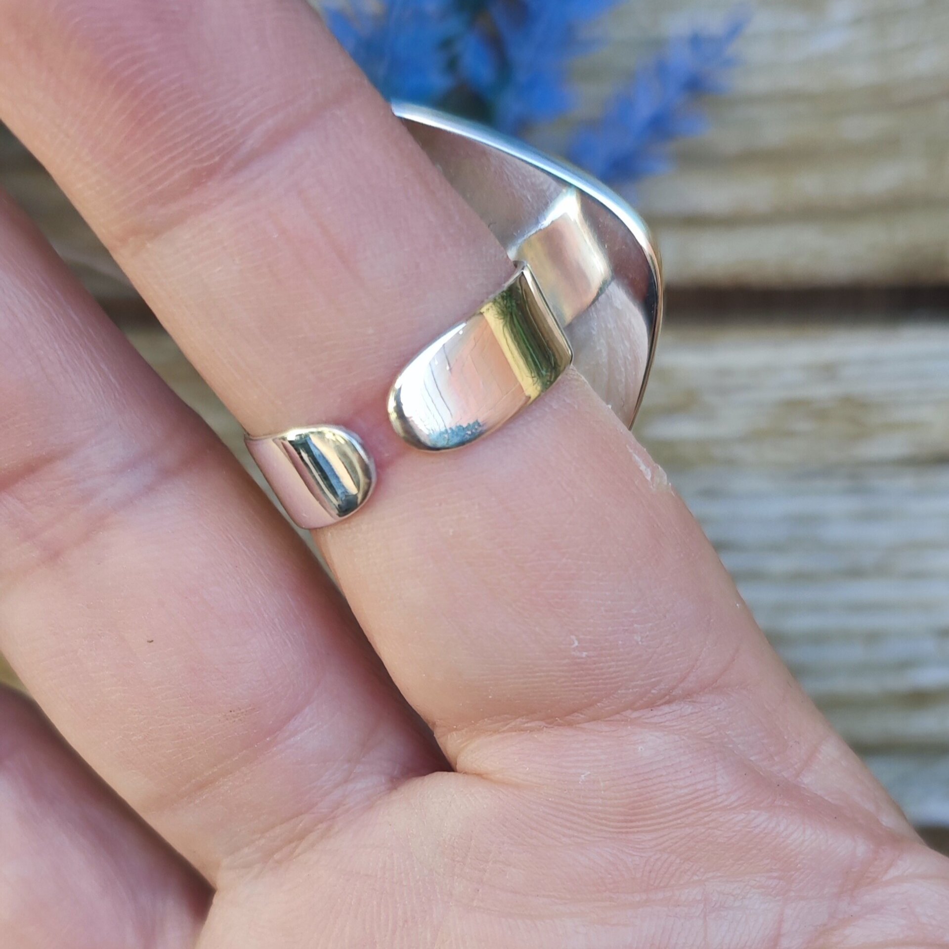 ANILLO OPALO ROSA (Plata de Ley) - 3