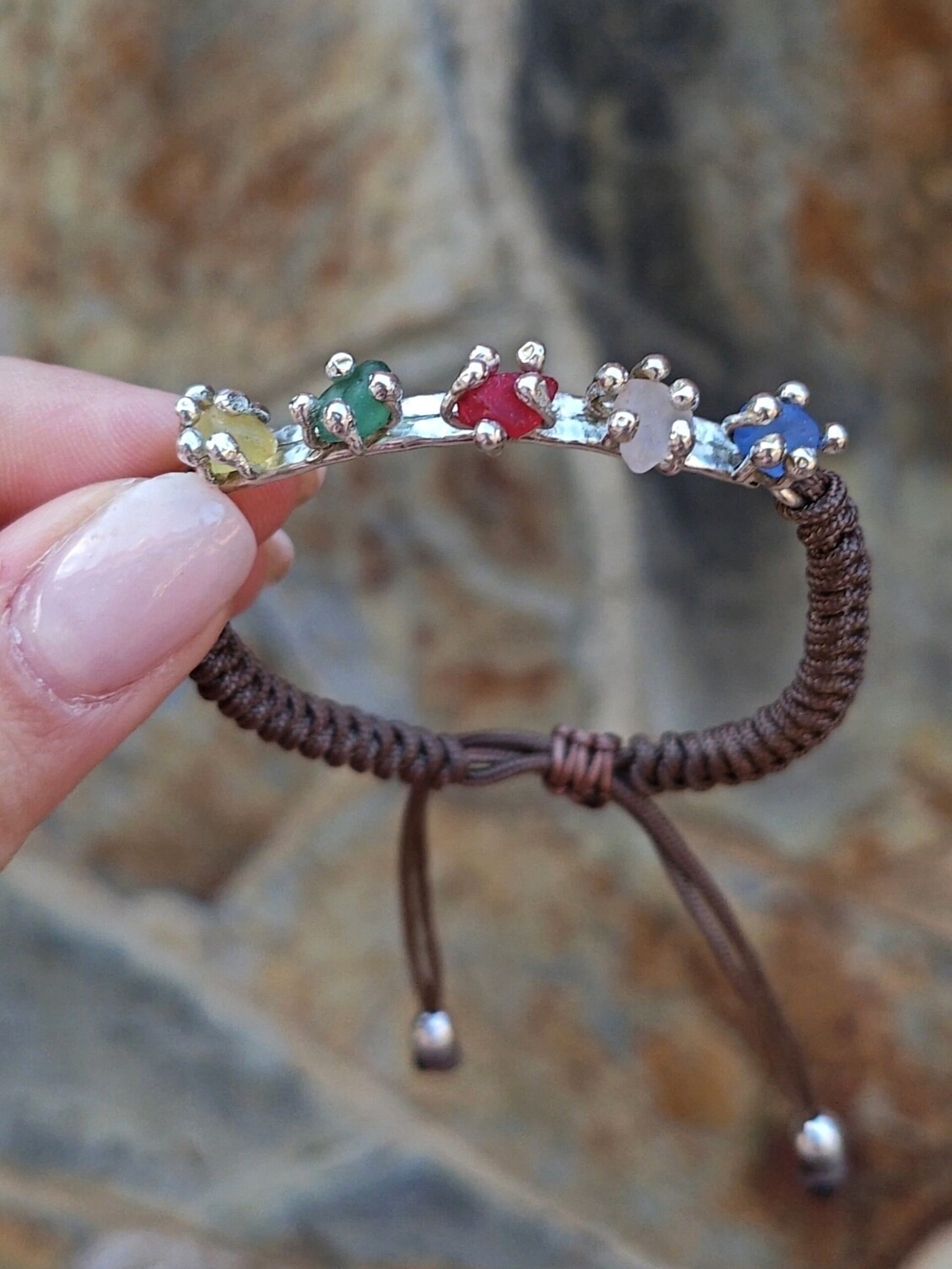 PULSERA ARRECIFE DE CORALES 🪸 (Plata de Ley) - 2