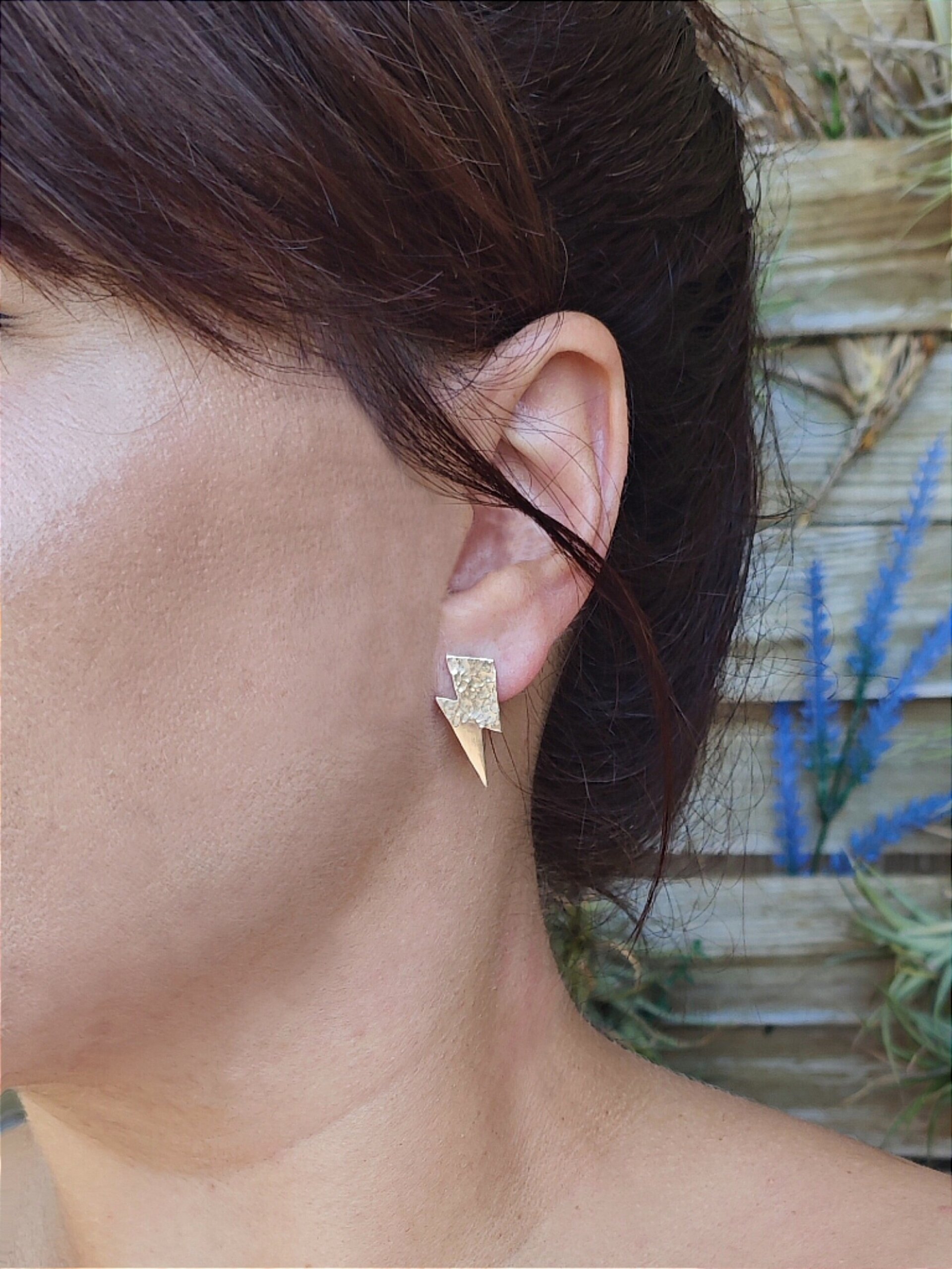 PENDIENTES RAYO (Plata de Ley) - 2
