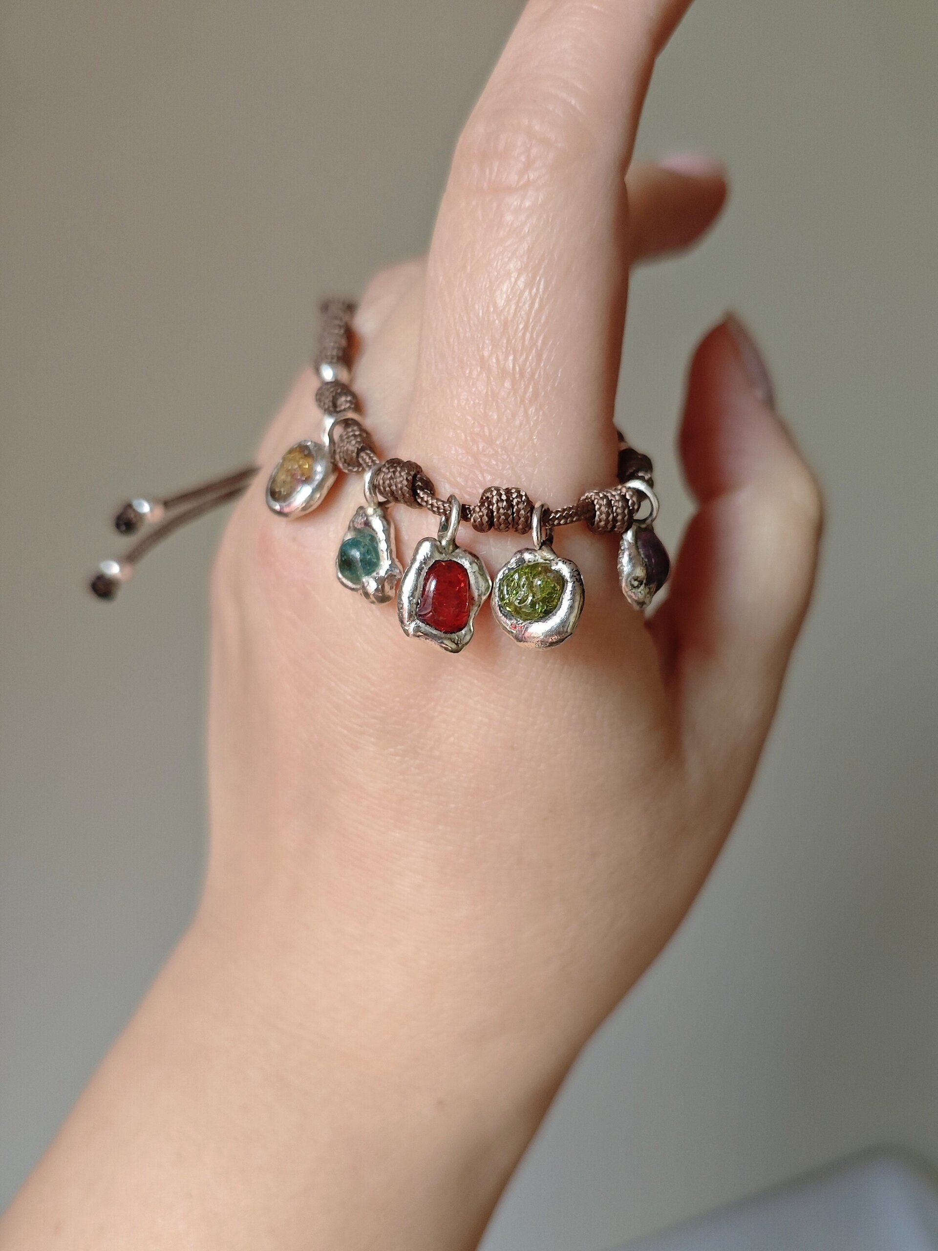 PULSERA ROCAS DE MAR (Plata de Ley) - 3