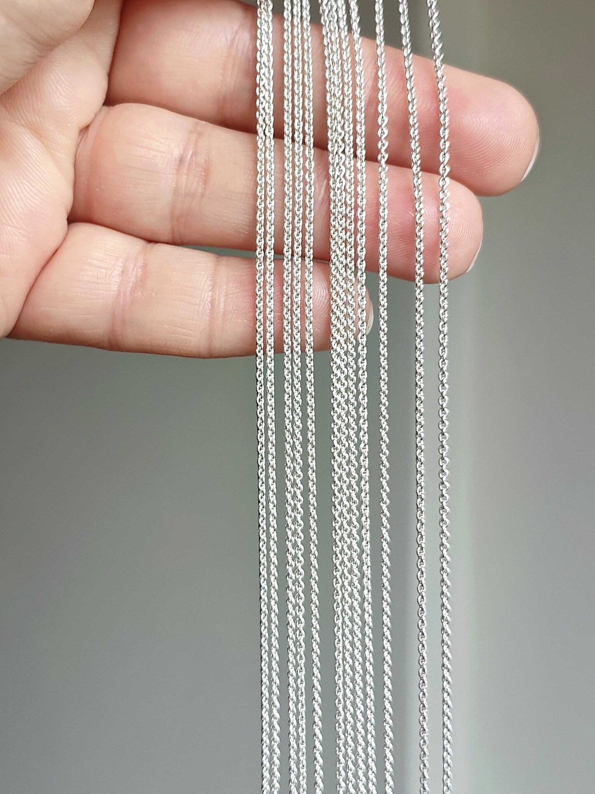 CADENAS BÁSICAS VARIADAS (Plata de Ley) - 3
