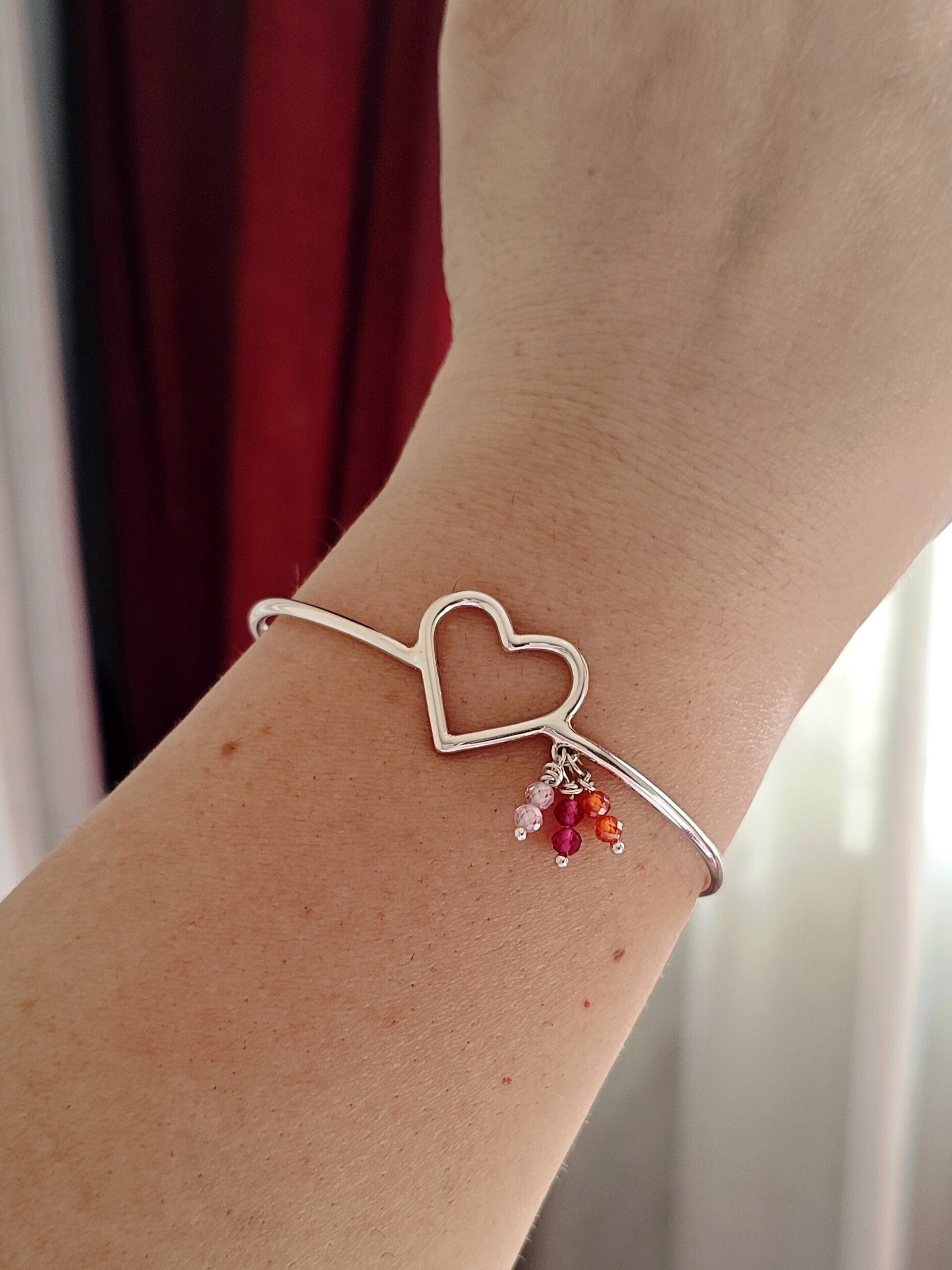 BRAZALETE CUORE ♥️ (Plata de Ley) - 3