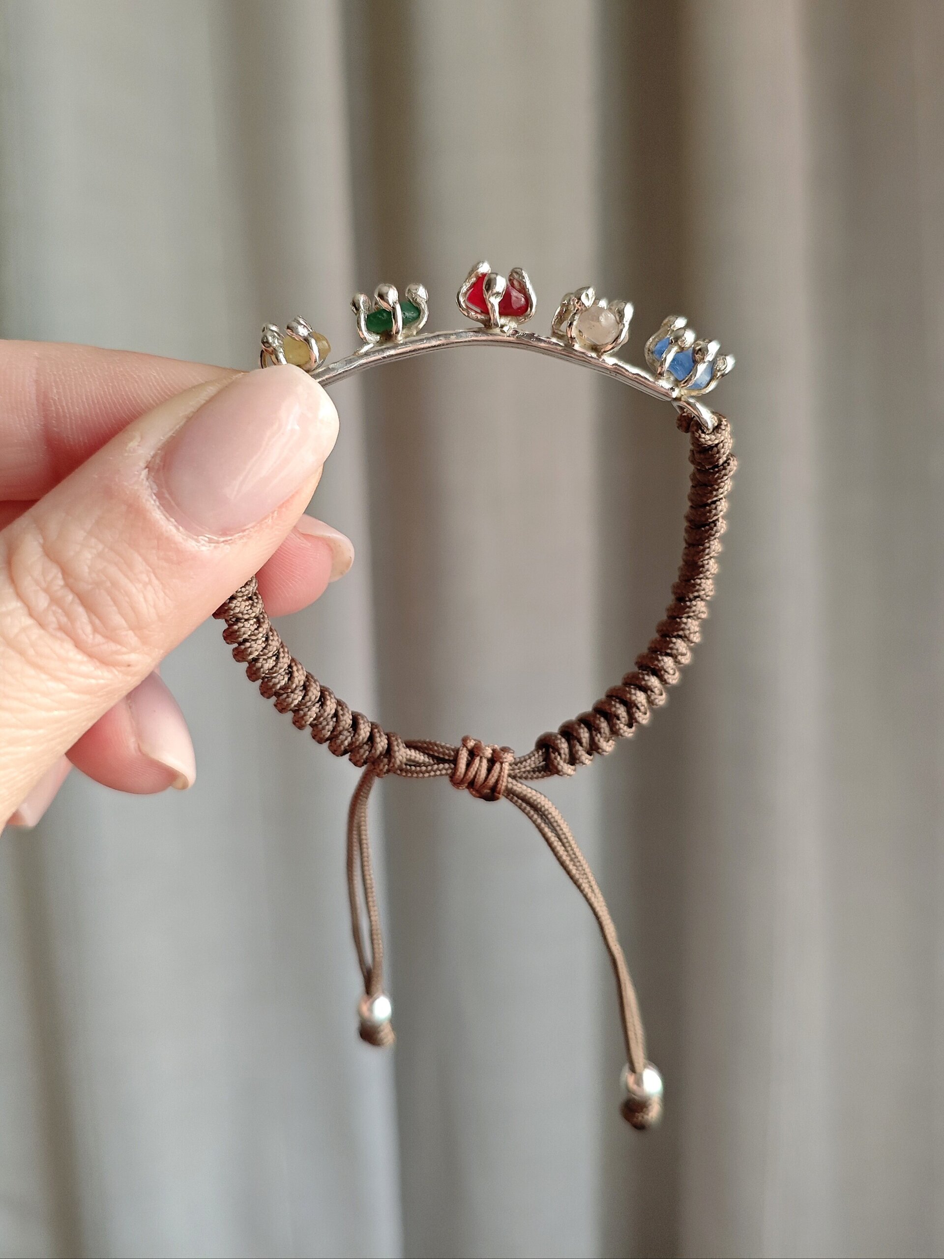 PULSERA ARRECIFE DE CORALES 🪸 (Plata de Ley) - 5