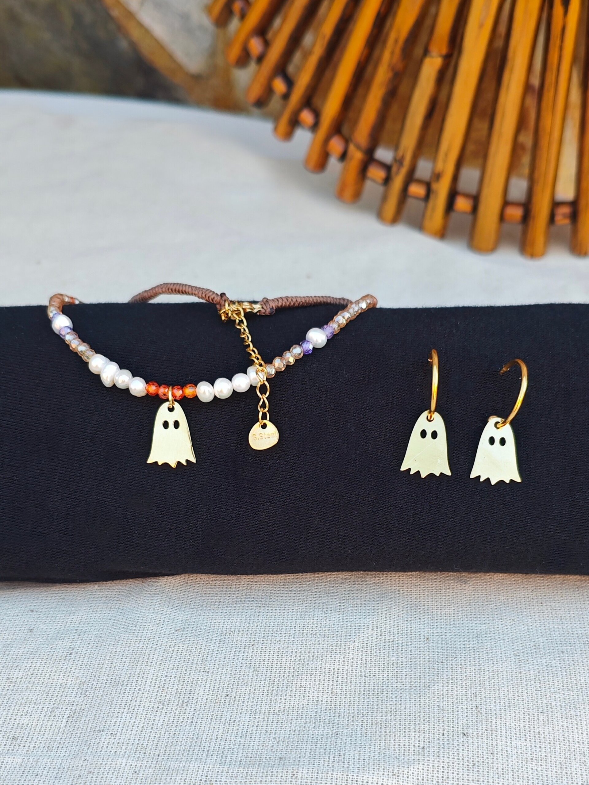 PENDIENTES GHOST (Acero) - 3