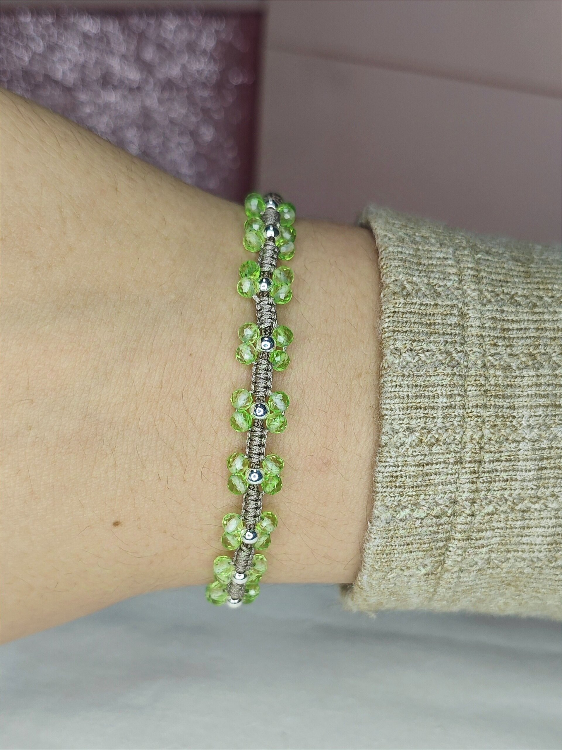 PULSERAS FLOWERS 🌸 (Plata de Ley) - 4
