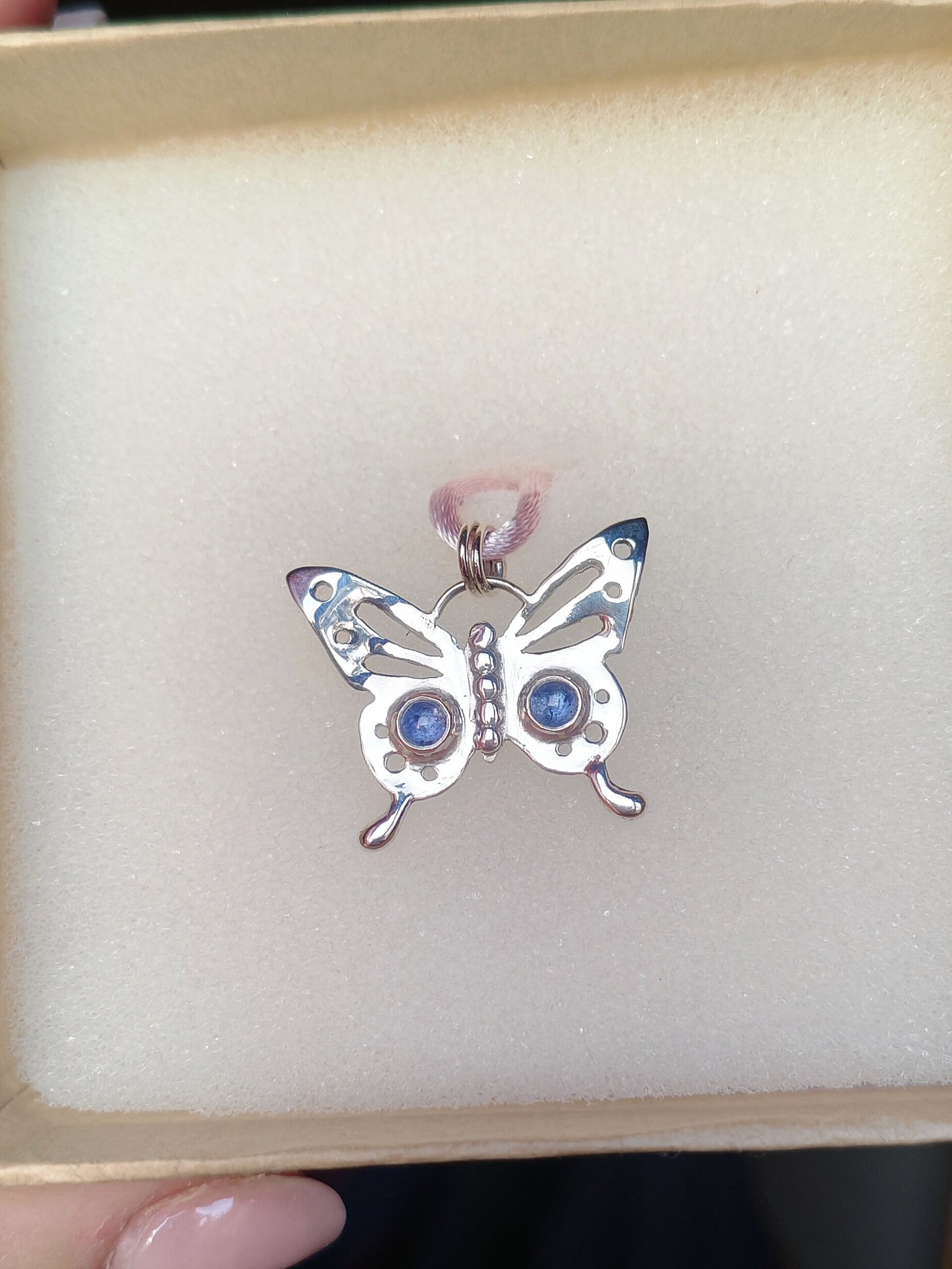 GARGANTILLA MARIPOSA (Plata de Ley) - 4