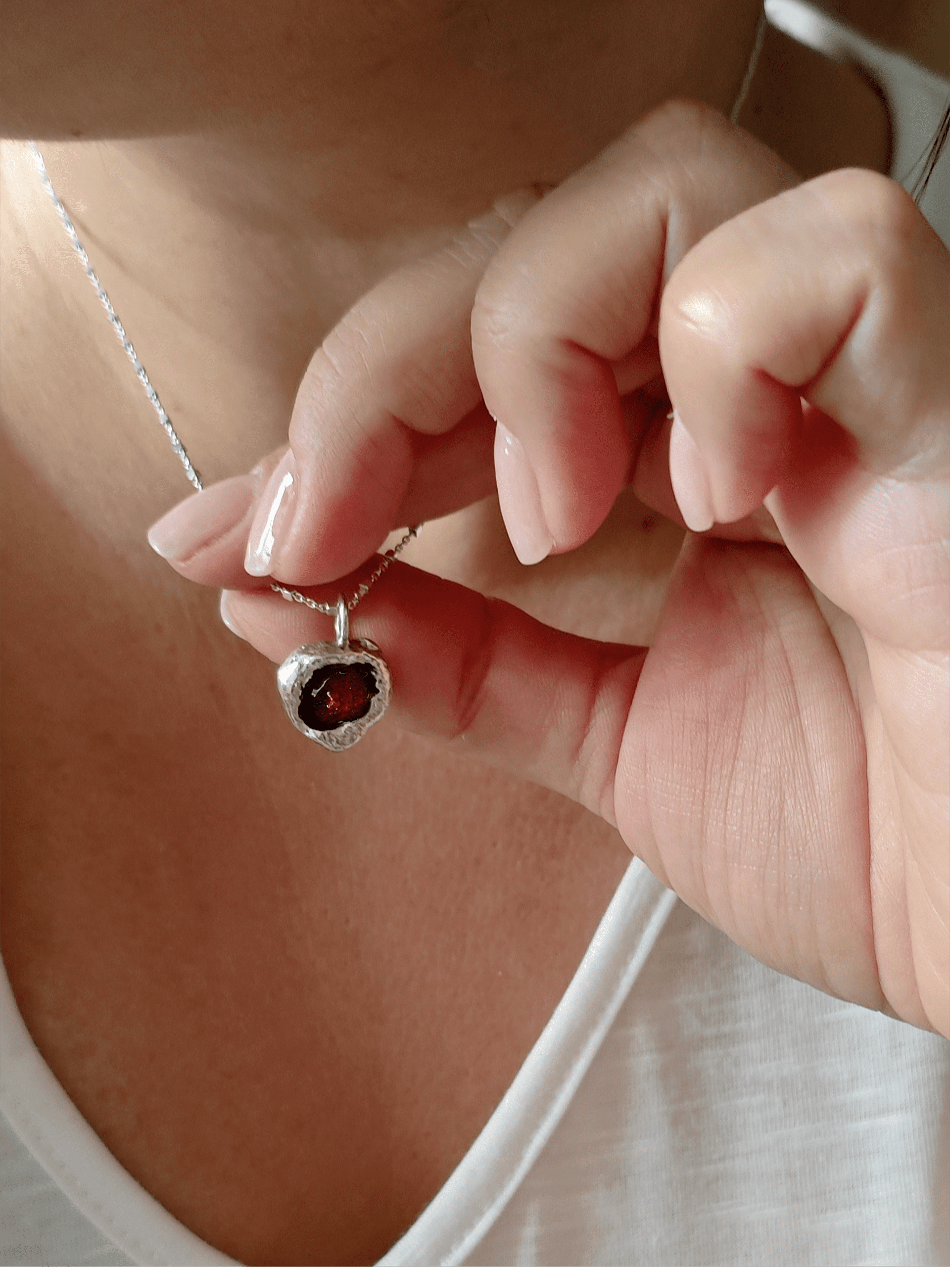 GARGANTILLAS ROCAS DE MAR (Plata de Ley) - 5