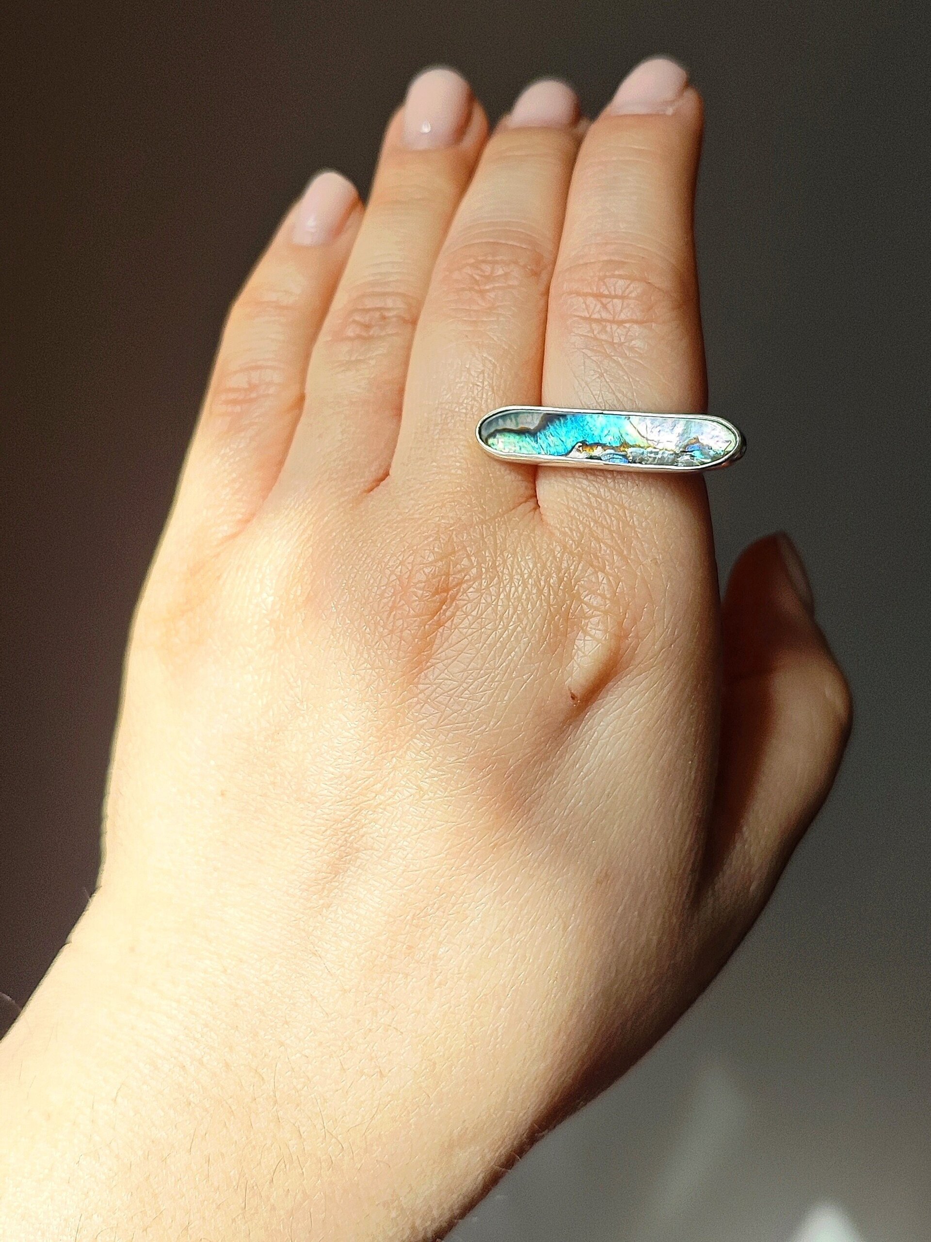 ANILLO OCÉANO (Plata de Ley) - 4