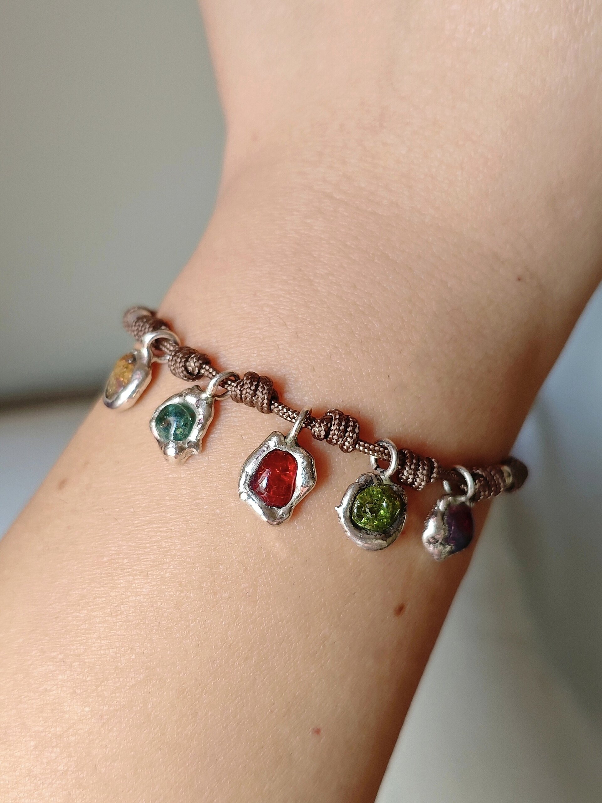 PULSERA ROCAS DE MAR (Plata de Ley) - 5