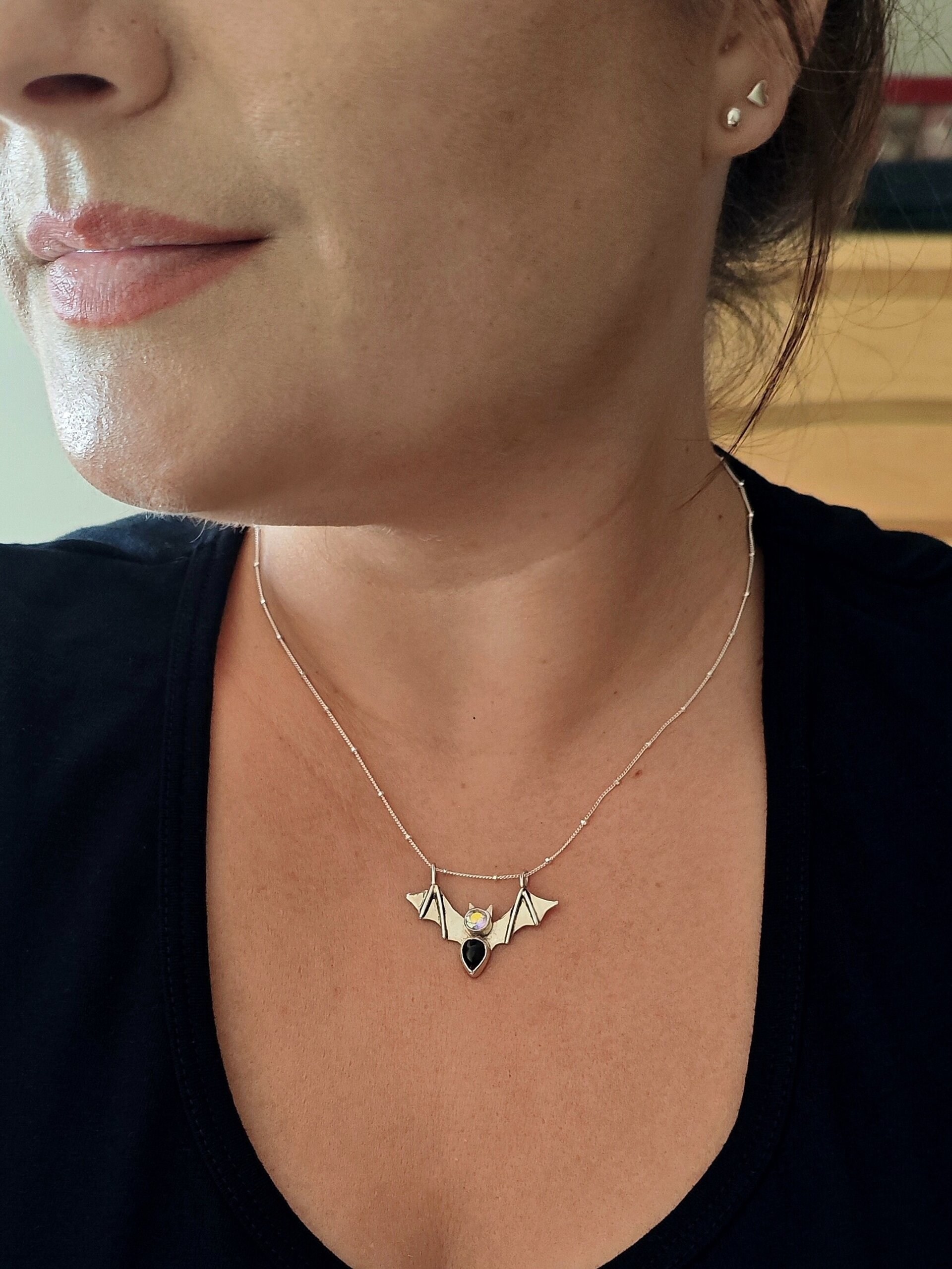 GARGANTILLA BAT (Plata de Ley) - 3