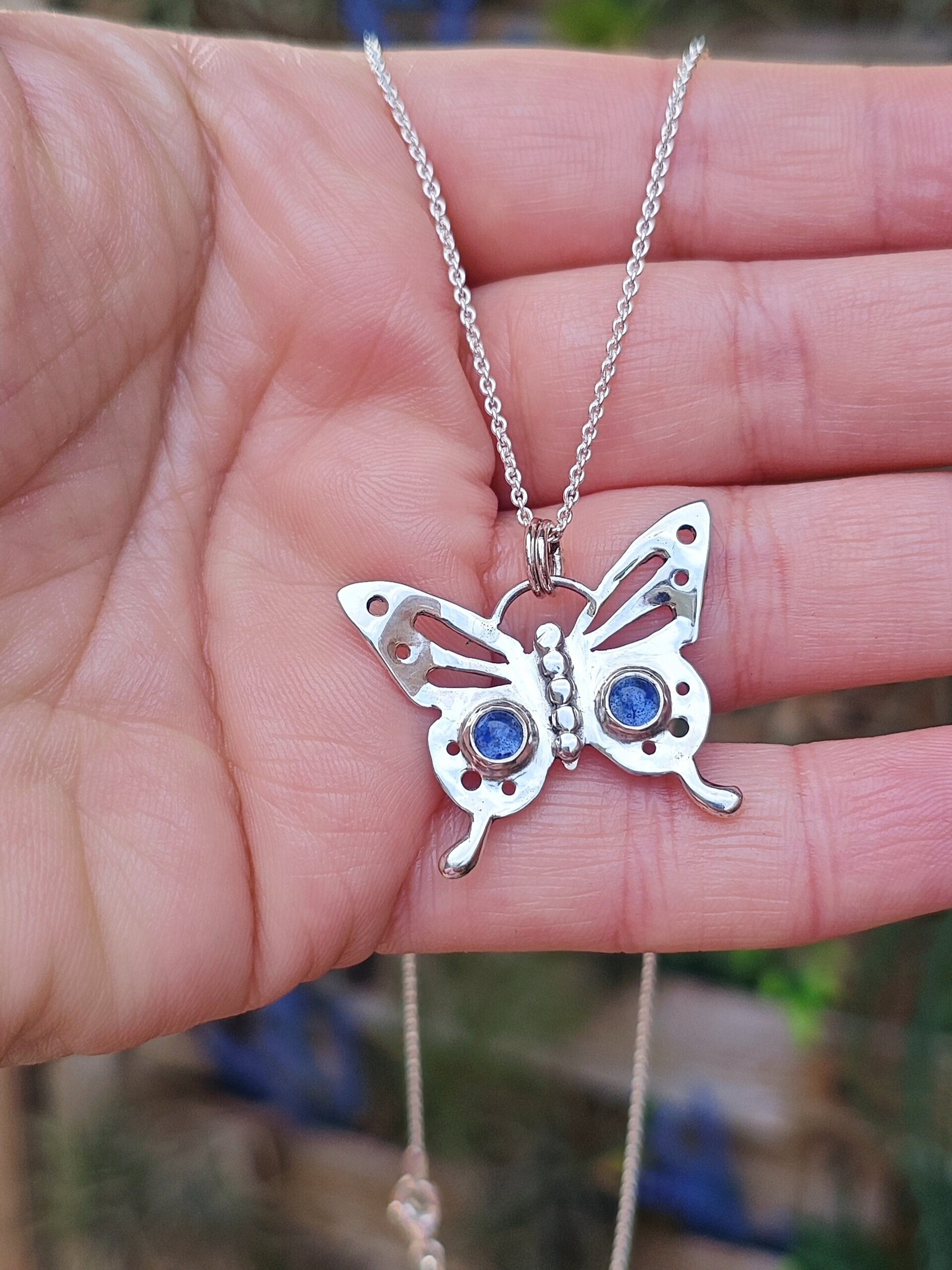 GARGANTILLA MARIPOSA (Plata de Ley) - 3