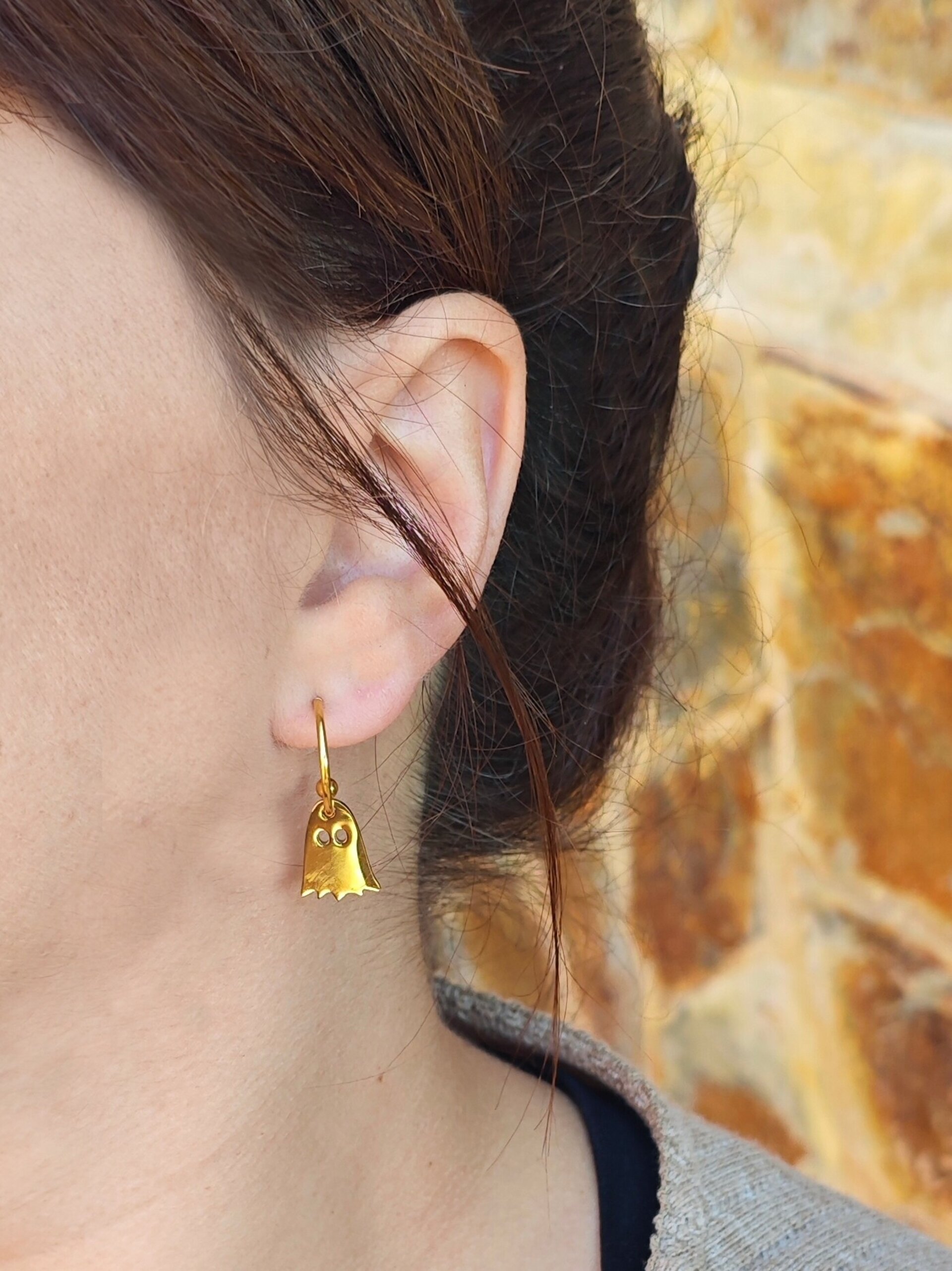 PENDIENTES GHOST (Acero) - 2