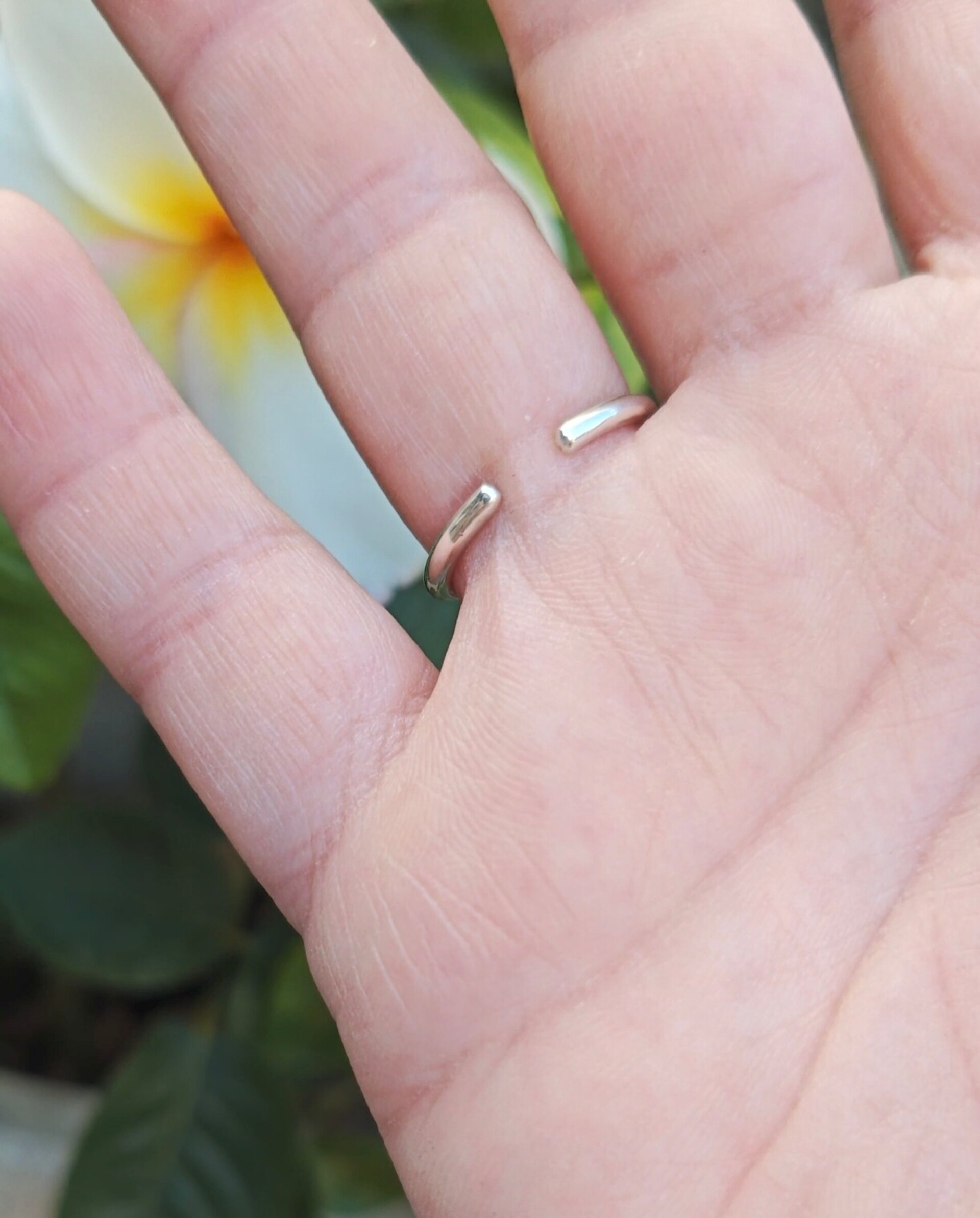 ANILLO PLUMERIA (Plata de Ley) - 4