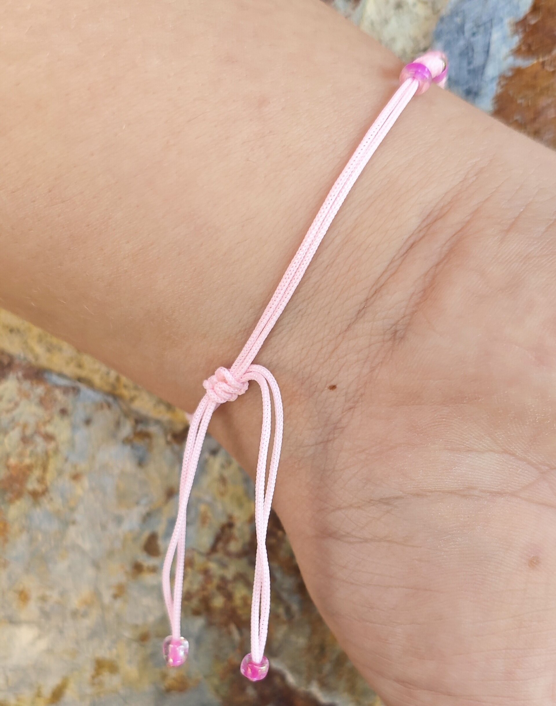 PULSERA CALAVERA ROSA (Acero) - 2