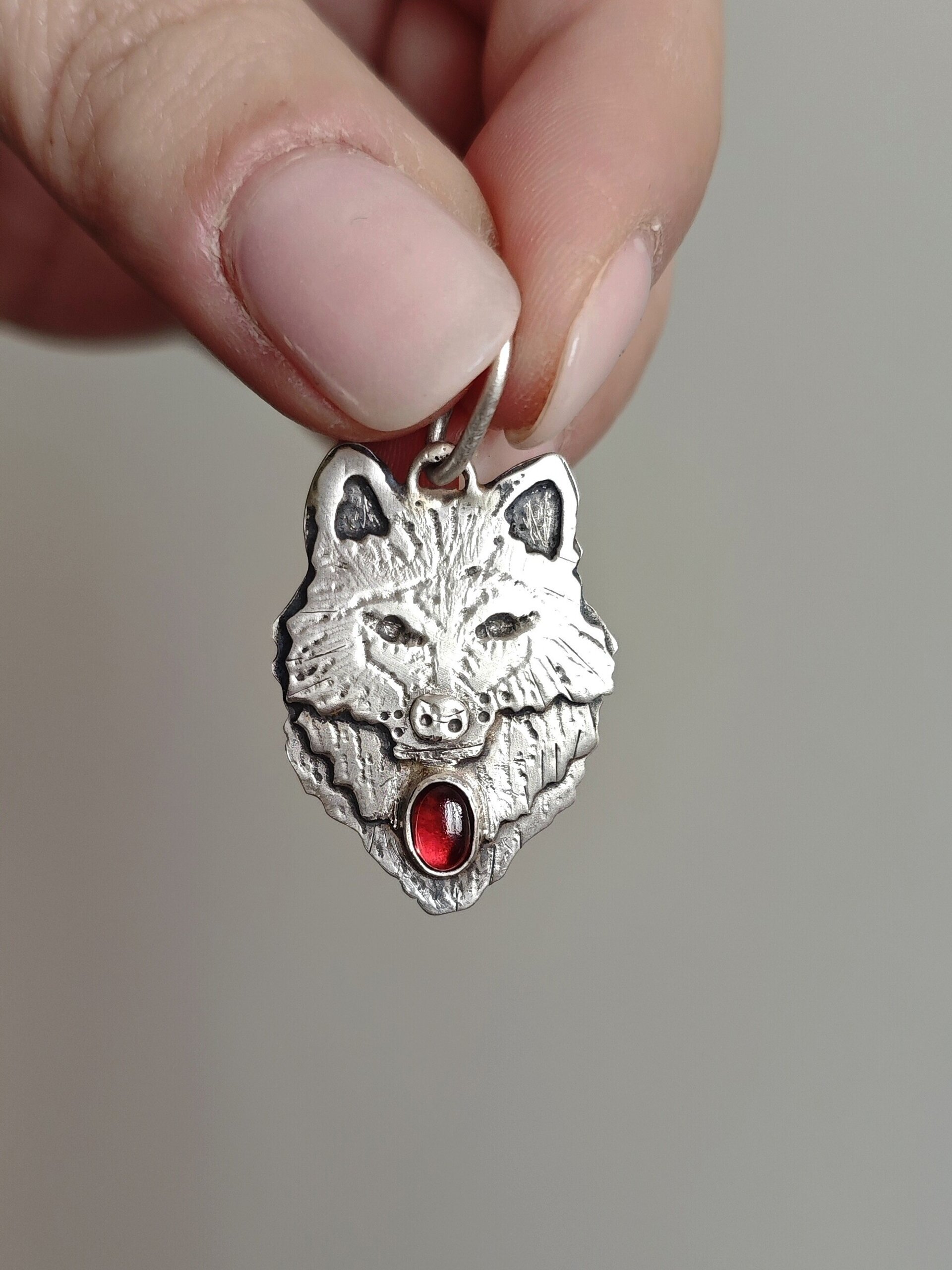 COLGANTE LOBO 🐺 (Plata de Ley) - 2