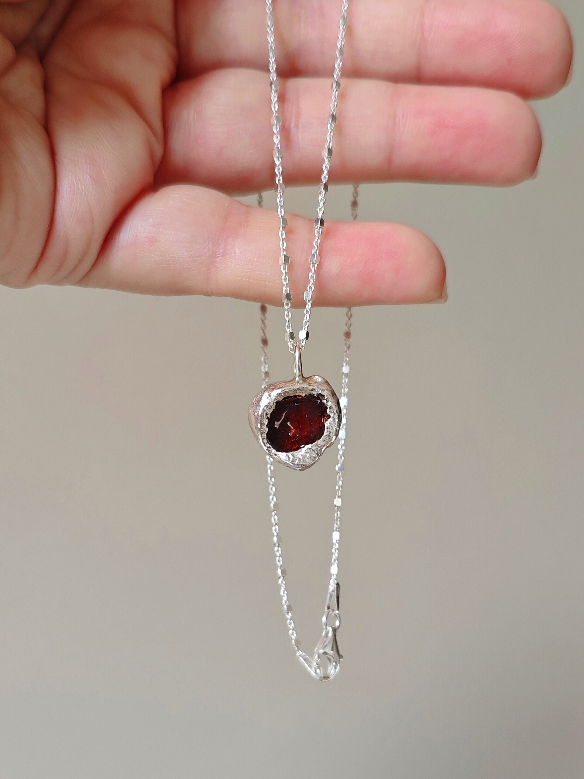 GARGANTILLAS ROCAS DE MAR (Plata de Ley) - 7