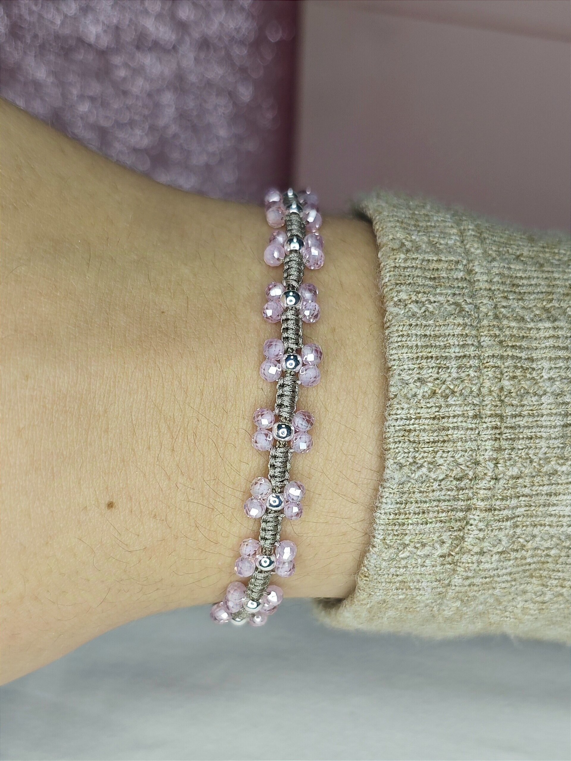 PULSERAS FLOWERS 🌸 (Plata de Ley) - 6