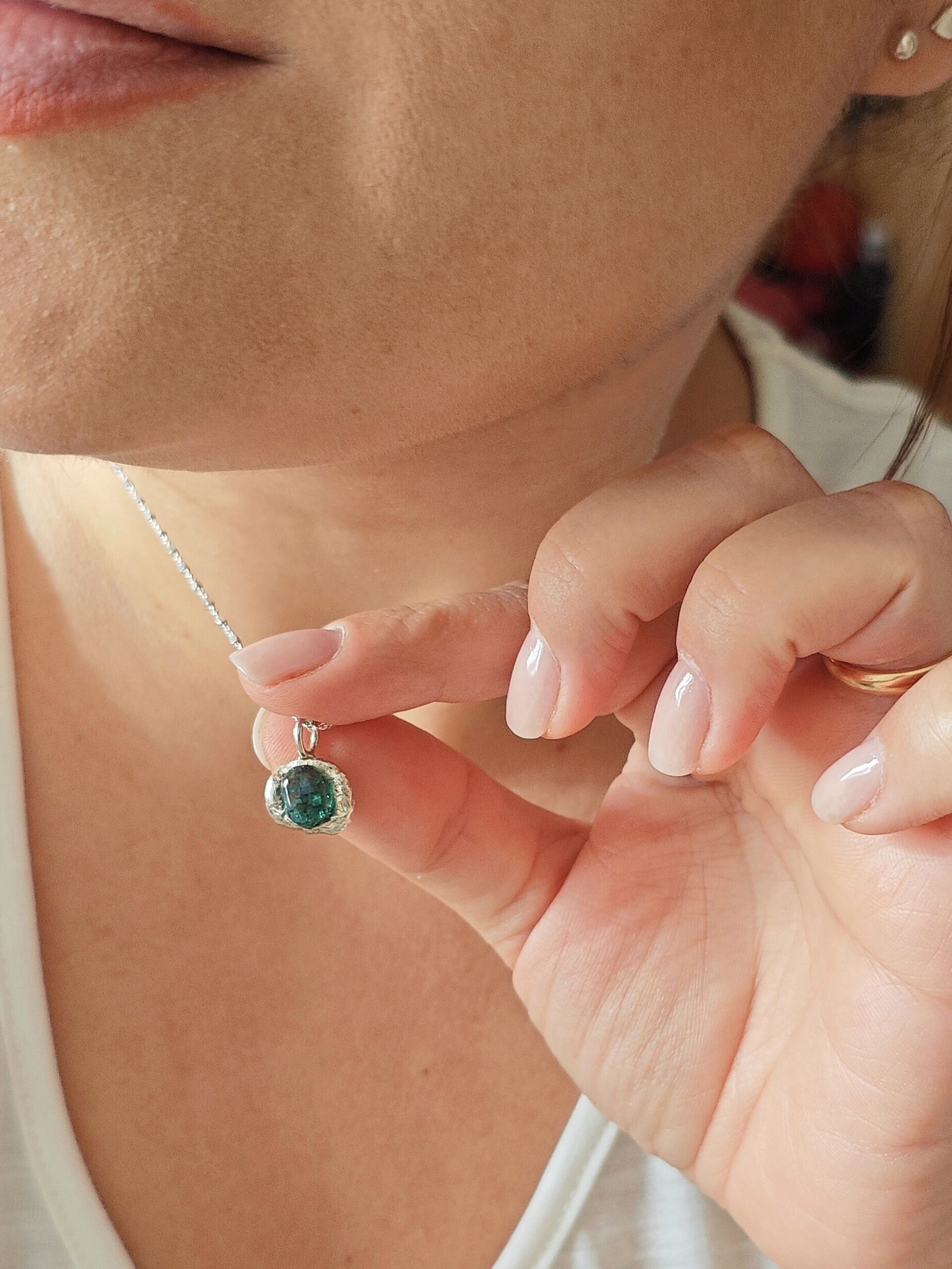 GARGANTILLAS ROCAS DE MAR (Plata de Ley) - 3