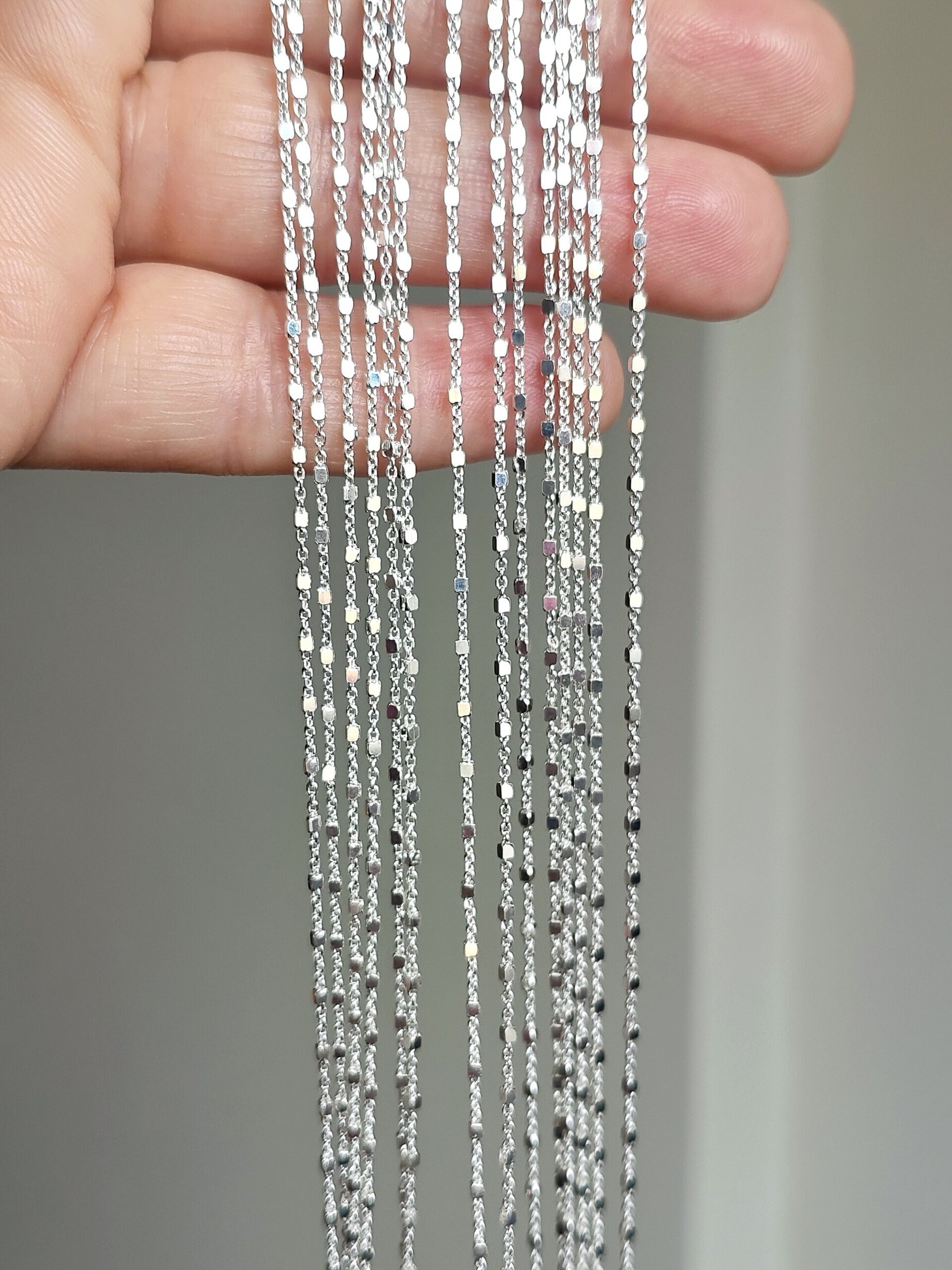 CADENAS BÁSICAS VARIADAS (Plata de Ley) - 5