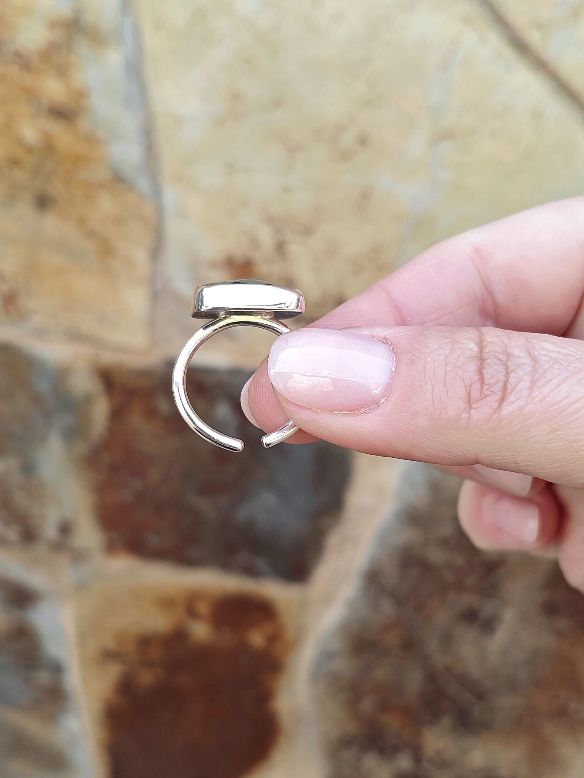 ANILLO OCÉANO_PERSONALIZADO (Plata de Ley) - 3