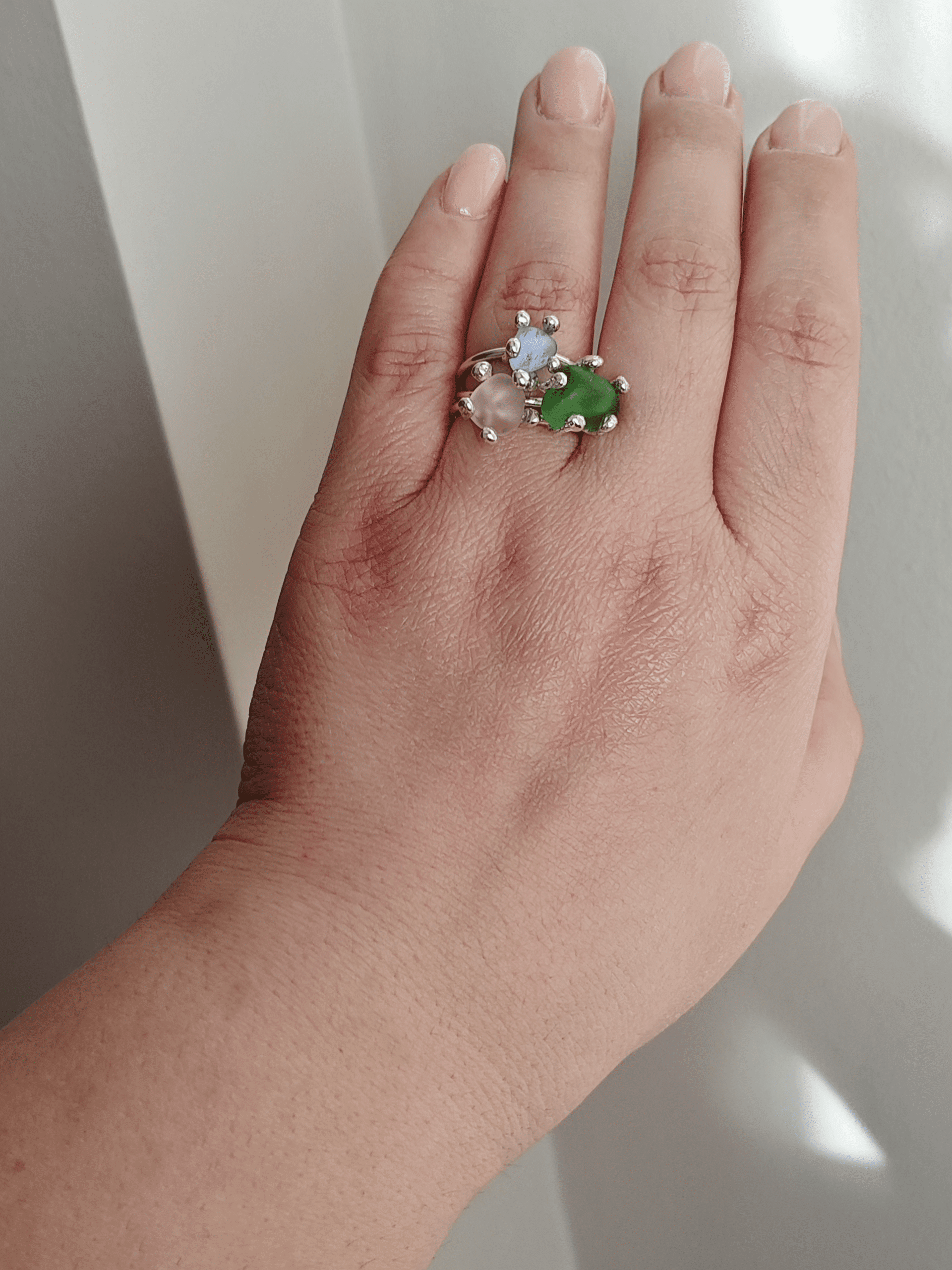 ANILLOS ONA🌊 (Plata de Ley) - 7