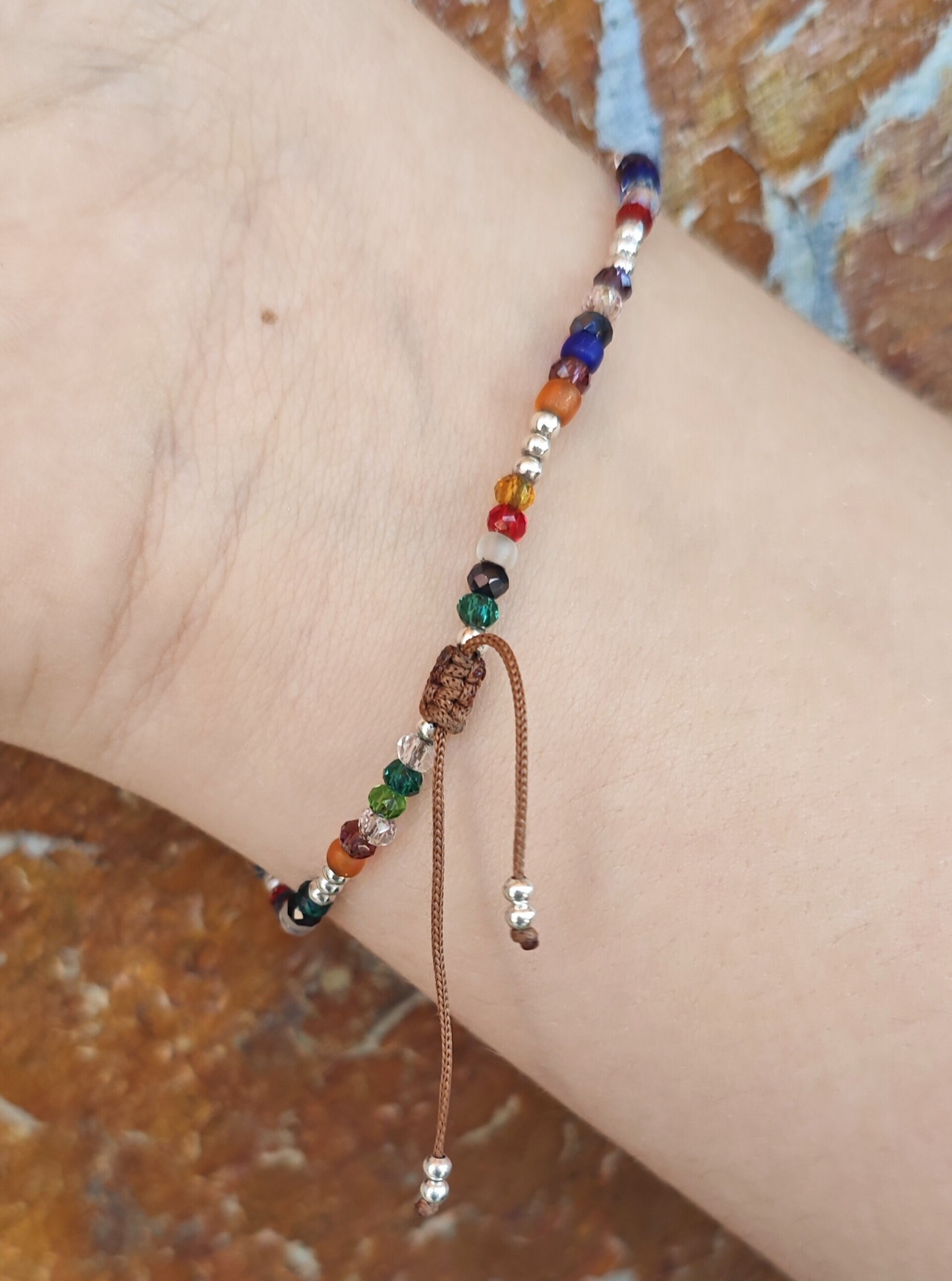 PULSERA COLORS (Plata de Ley) - 2