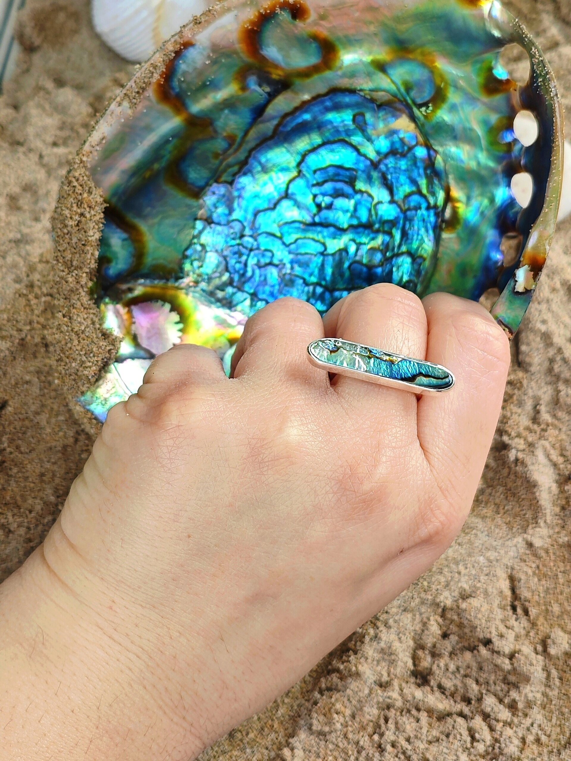 ANILLO OCÉANO (Plata de Ley) - 2