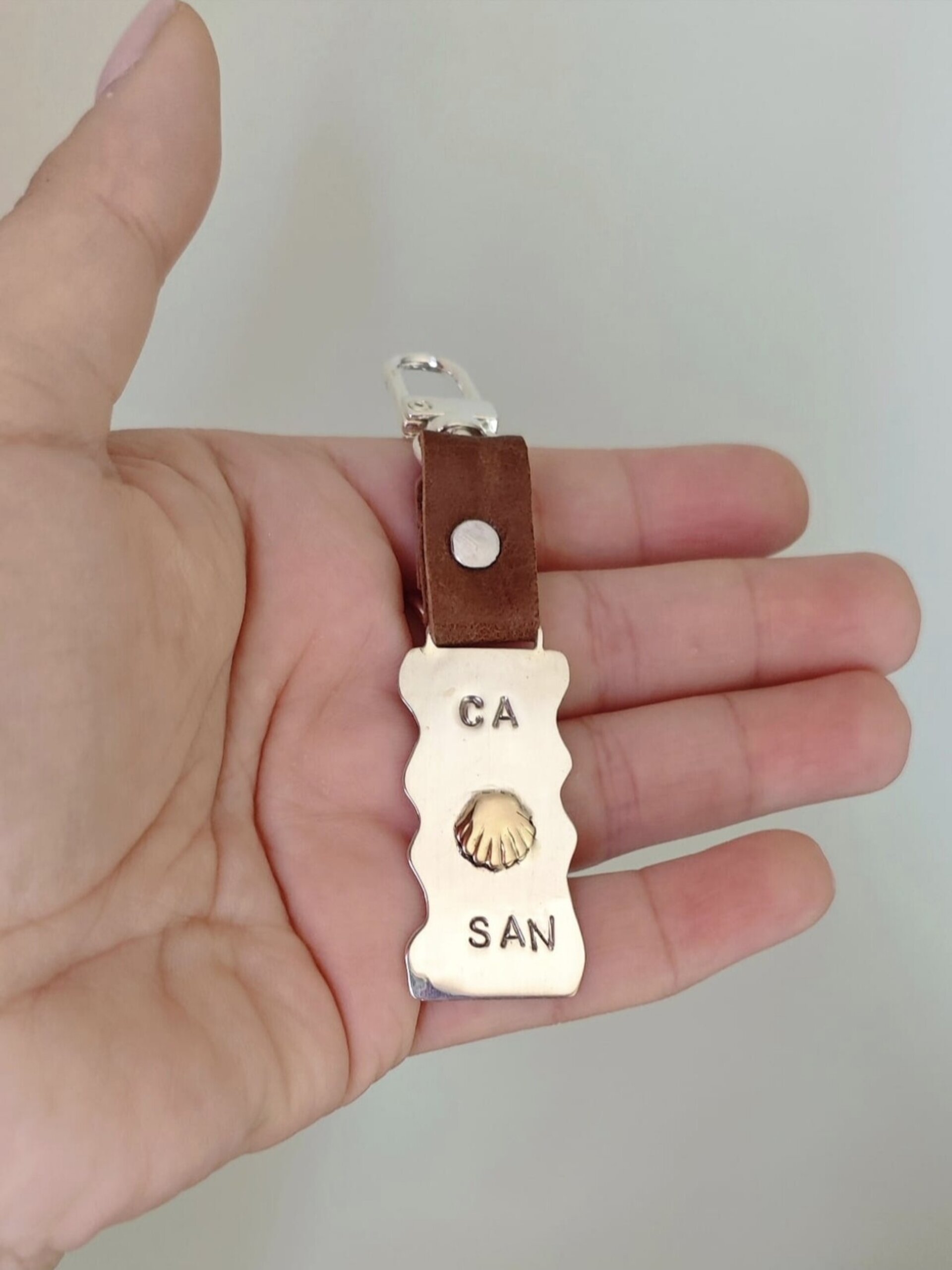 LLAVEROS PERSONALIZADOS_CAMINO DE SANTIAGO (Plata de Ley) - 2