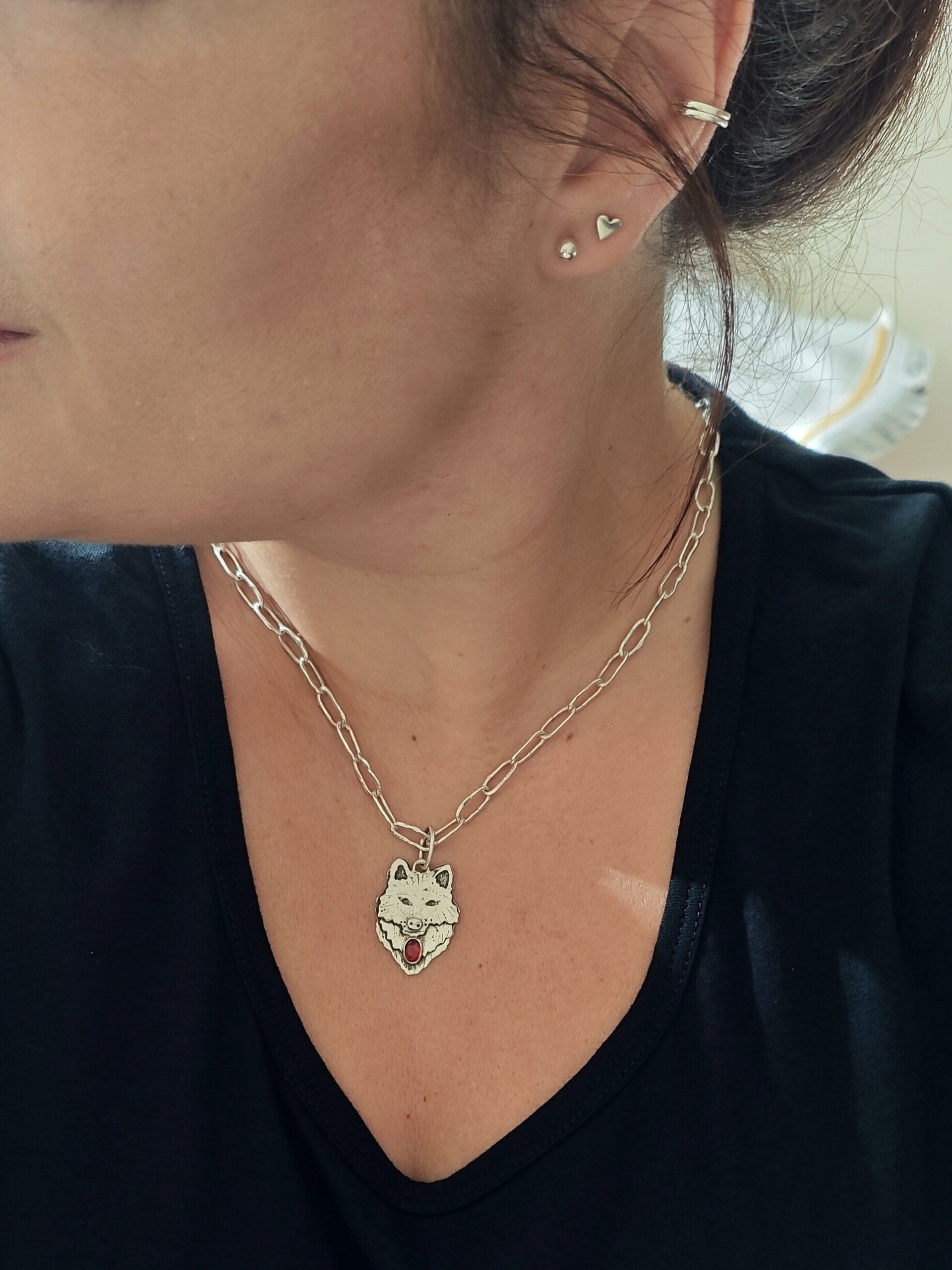 COLGANTE LOBO 🐺 (Plata de Ley) - 5