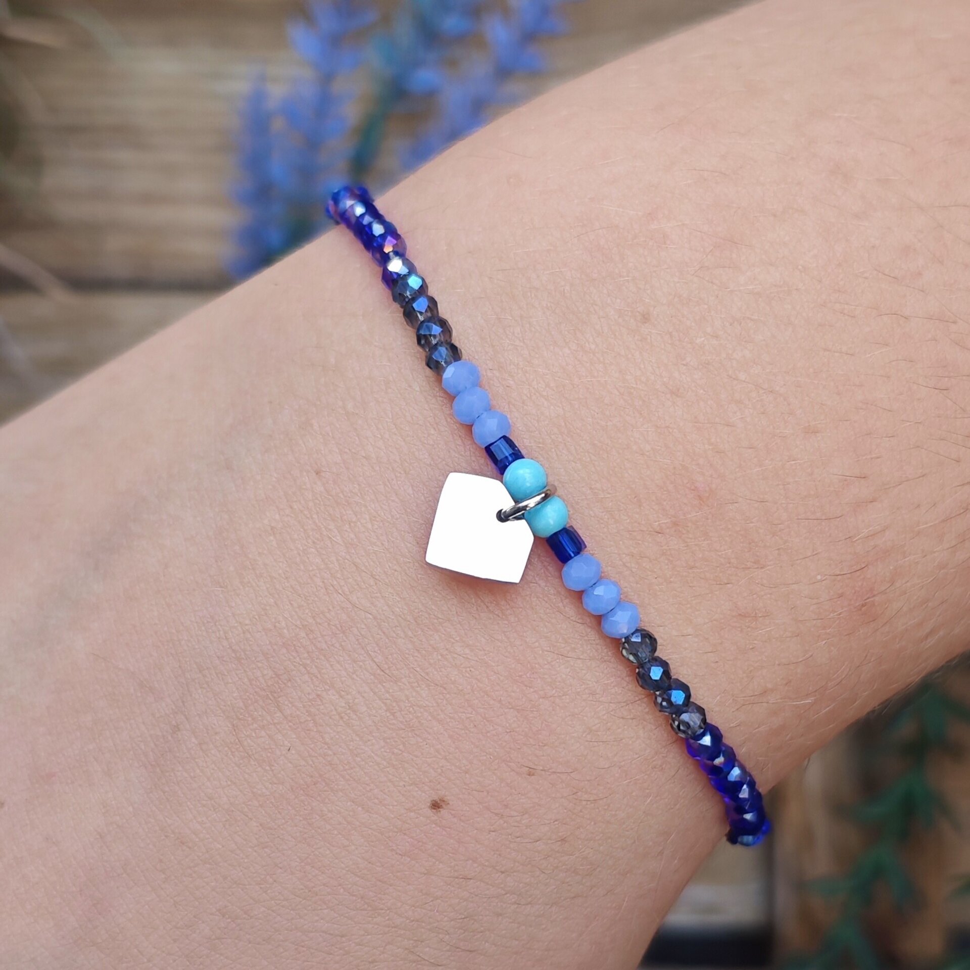 5 PULSERAS PENTÁGONO (Acero) - 5