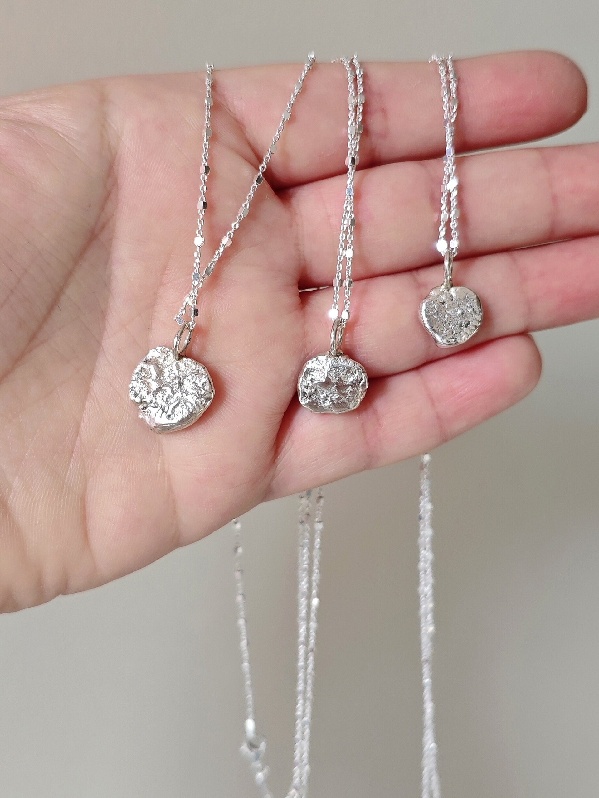 GARGANTILLAS ROCAS DE MAR (Plata de Ley) - 2